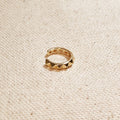 Gold Filled 18k Spiked Ear Cuff