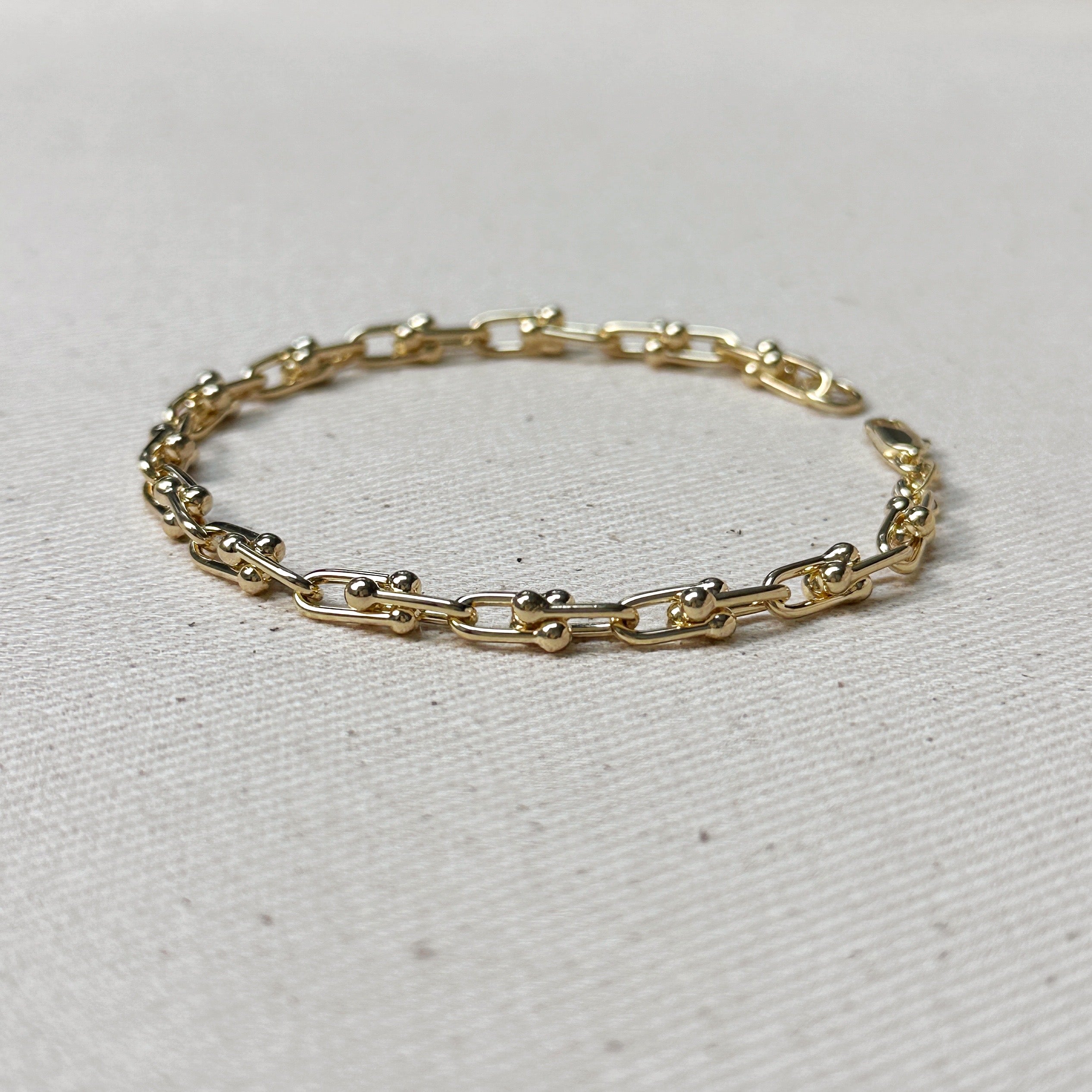 Gold Filled 18k Link Chain Bracelet