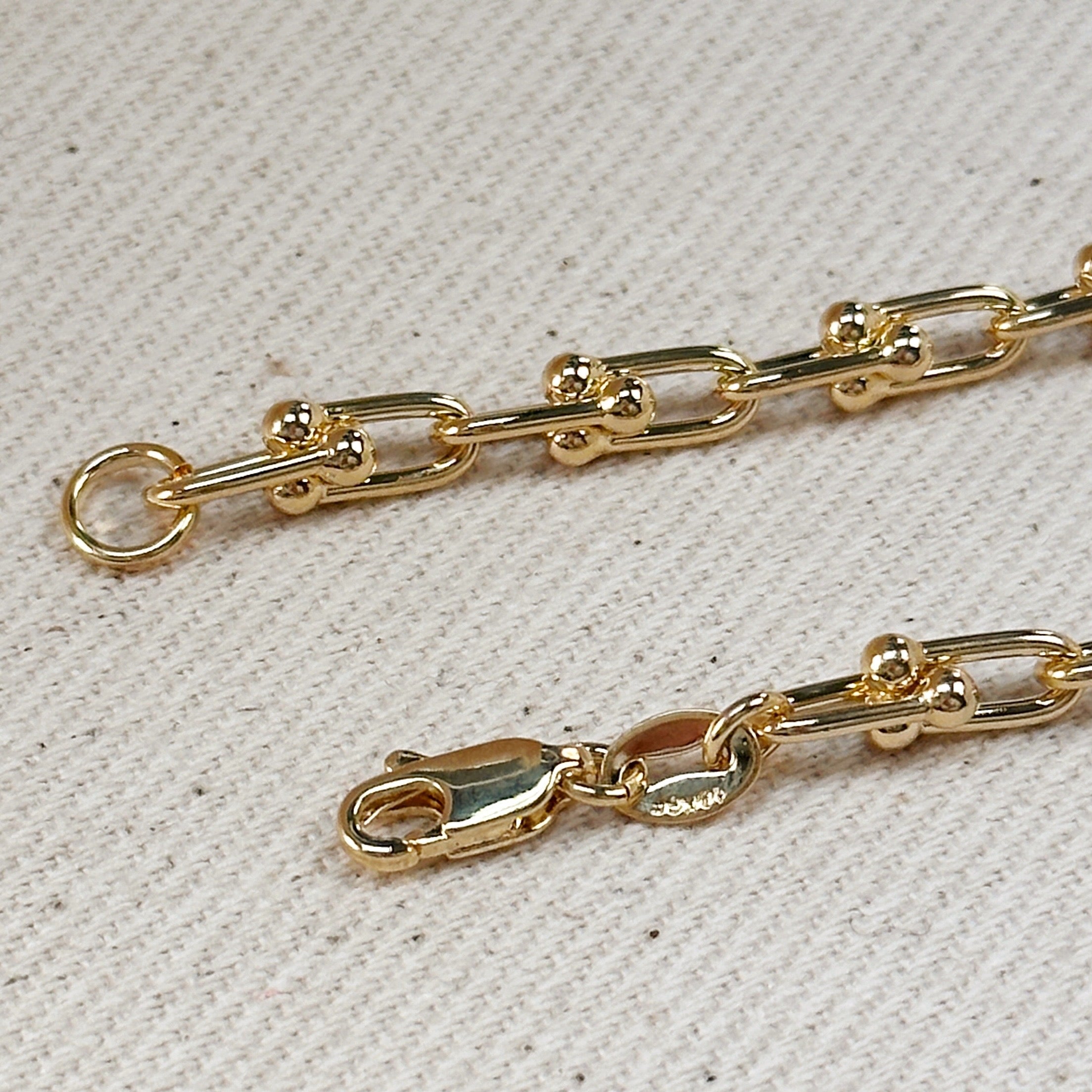 Gold Filled 18k Link Chain Bracelet