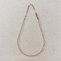 Gold Filled 18k Marquise Tennis Necklace