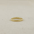 Ring 18k Gold Filled Twisted Design Band