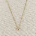 18k Gold-Filled Mini CZ Star Necklace – Dainty & Elegant