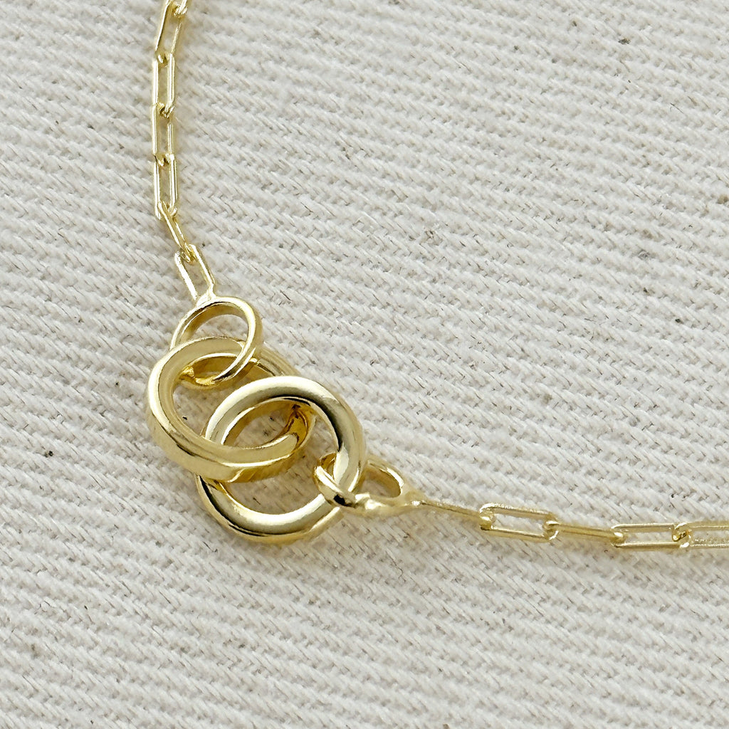 Filled Linked Bracelet 18k Gold
