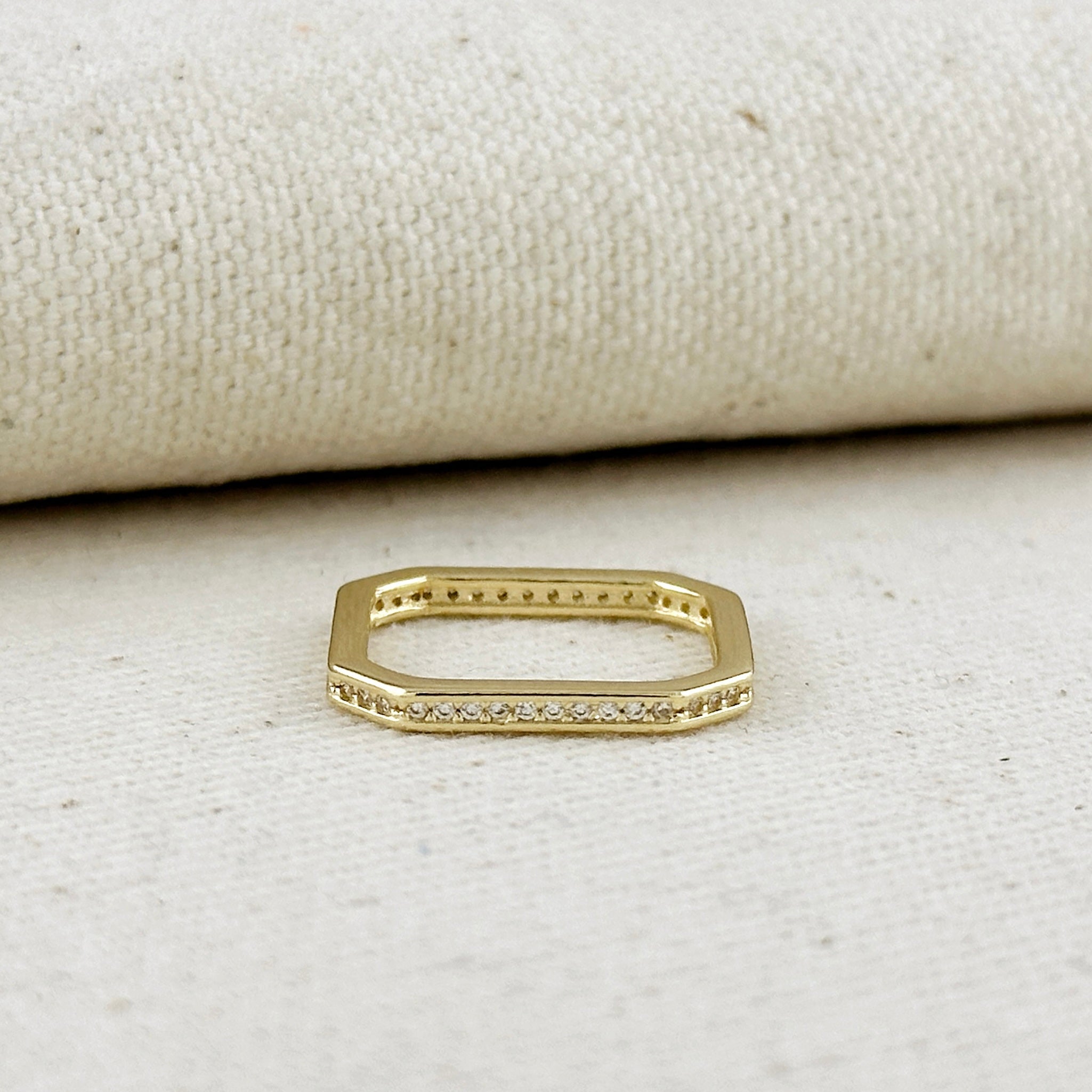 Gold Filled 18k Quadratini Ring