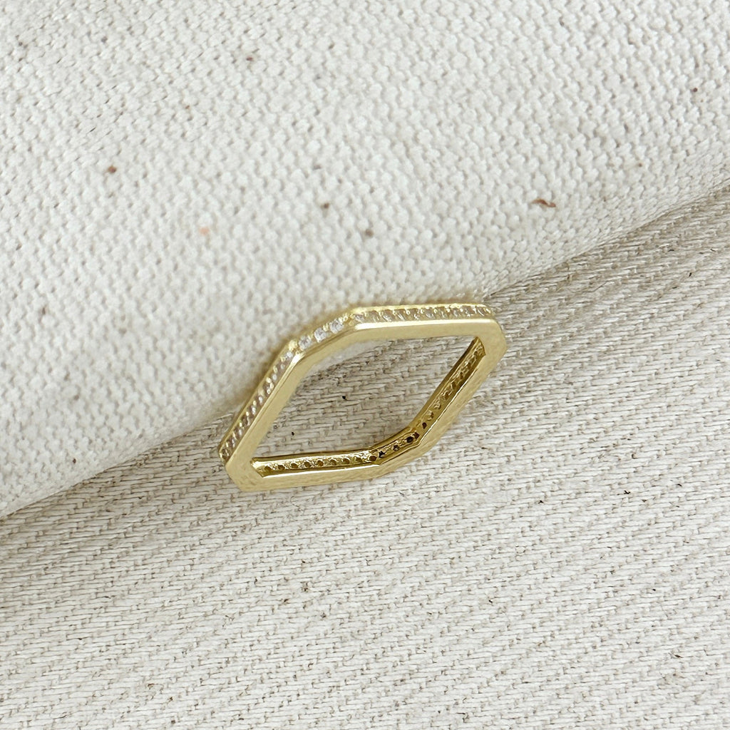 Gold Filled 18k Quadratini Ring
