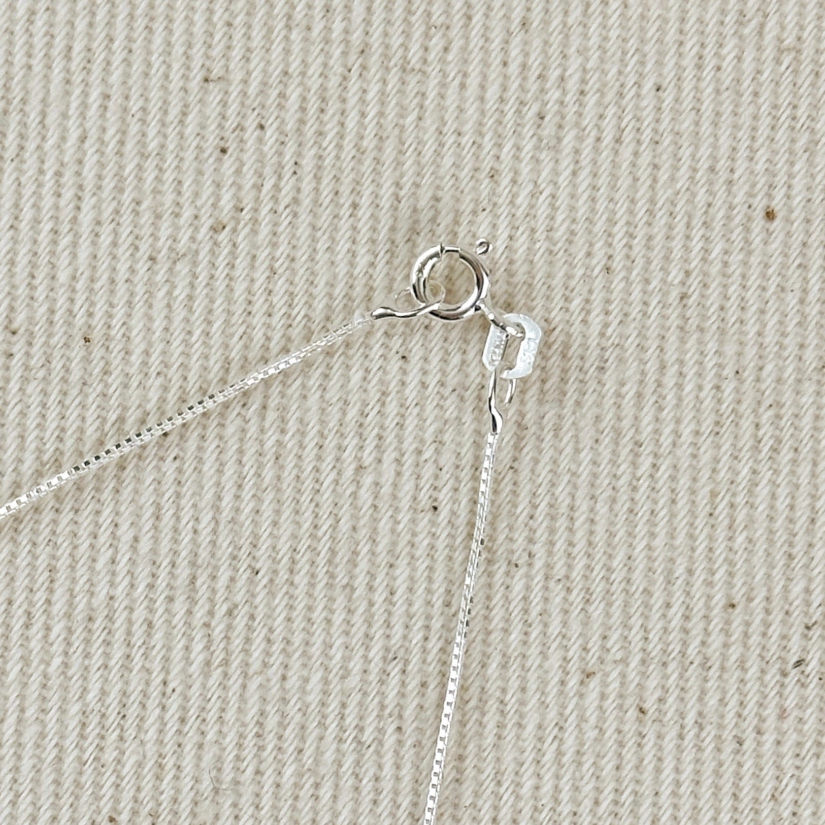 Silver Sterling Box Chain 0.6mm Necklaces