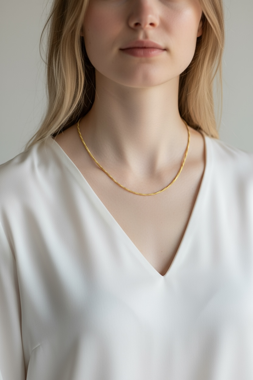 Chain 18k Gold Filled 2mm Square Rope