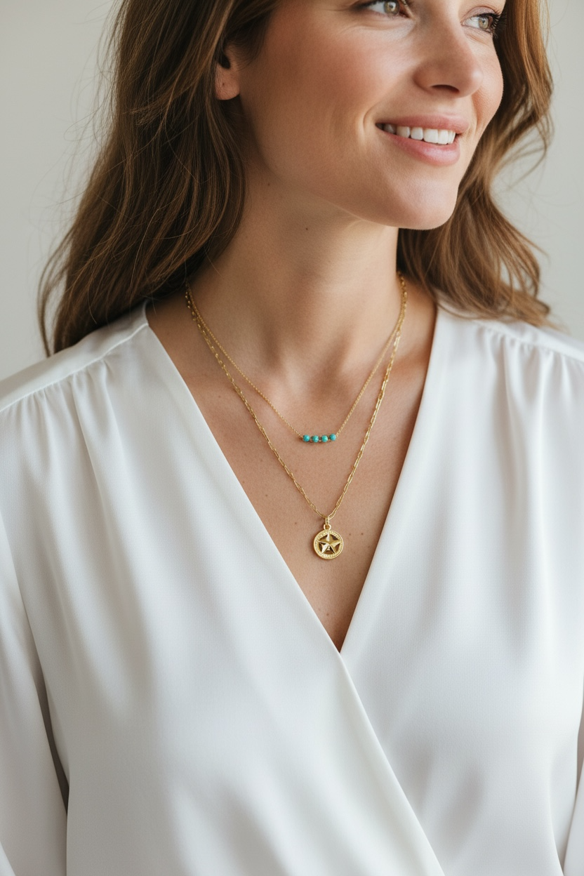 Gold Filled 18k Lone Star Charm