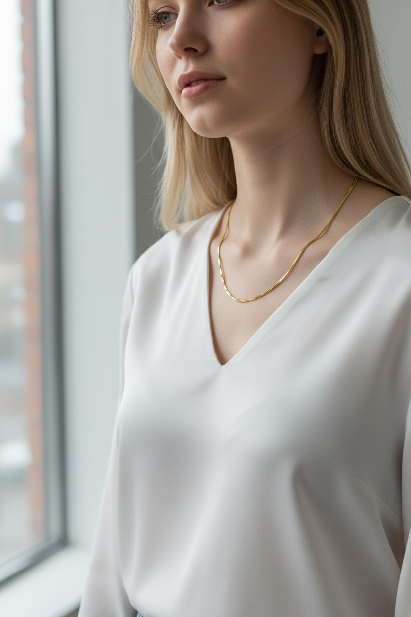 Chain 18k Gold Filled 2mm Square Rope