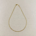 Gold Filled 2.5mm 18k Mesh Chain with Diamond Cut Pressed Detail Necklace