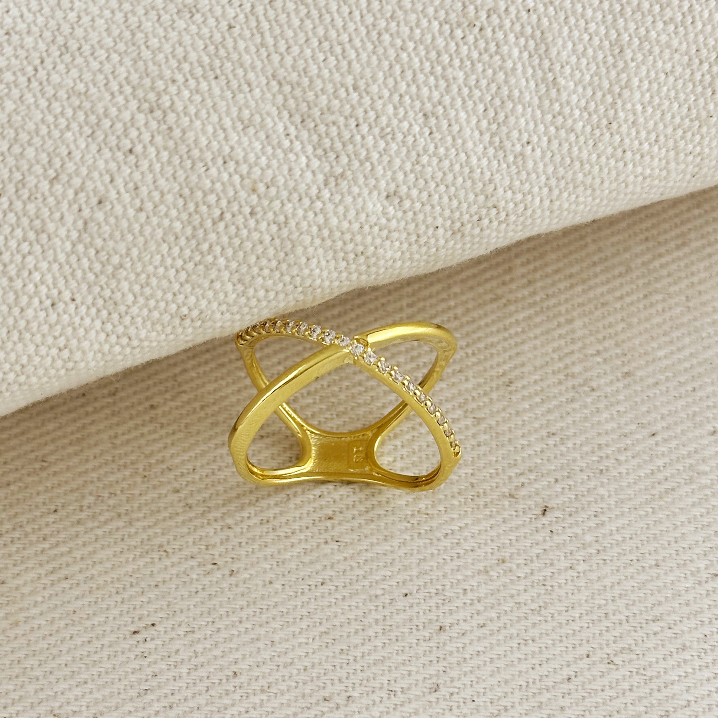 Statement Ring X 18k Gold Filled