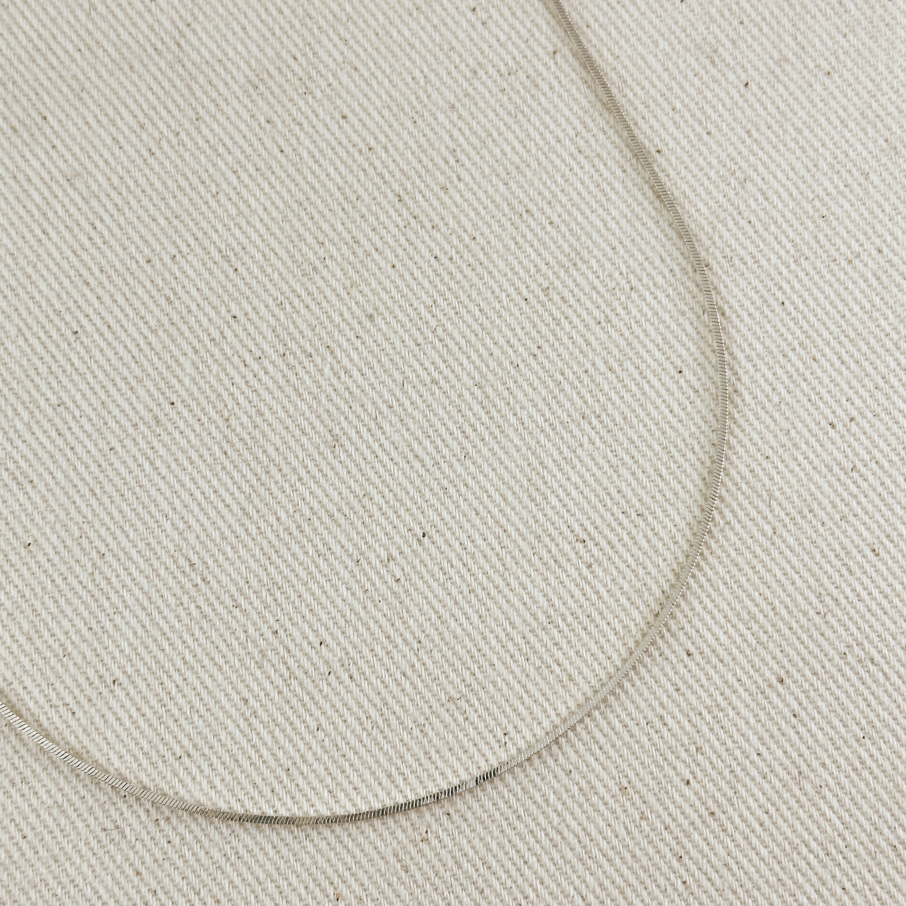 Sterling Silver 1.0mm Square Herringbone Chain