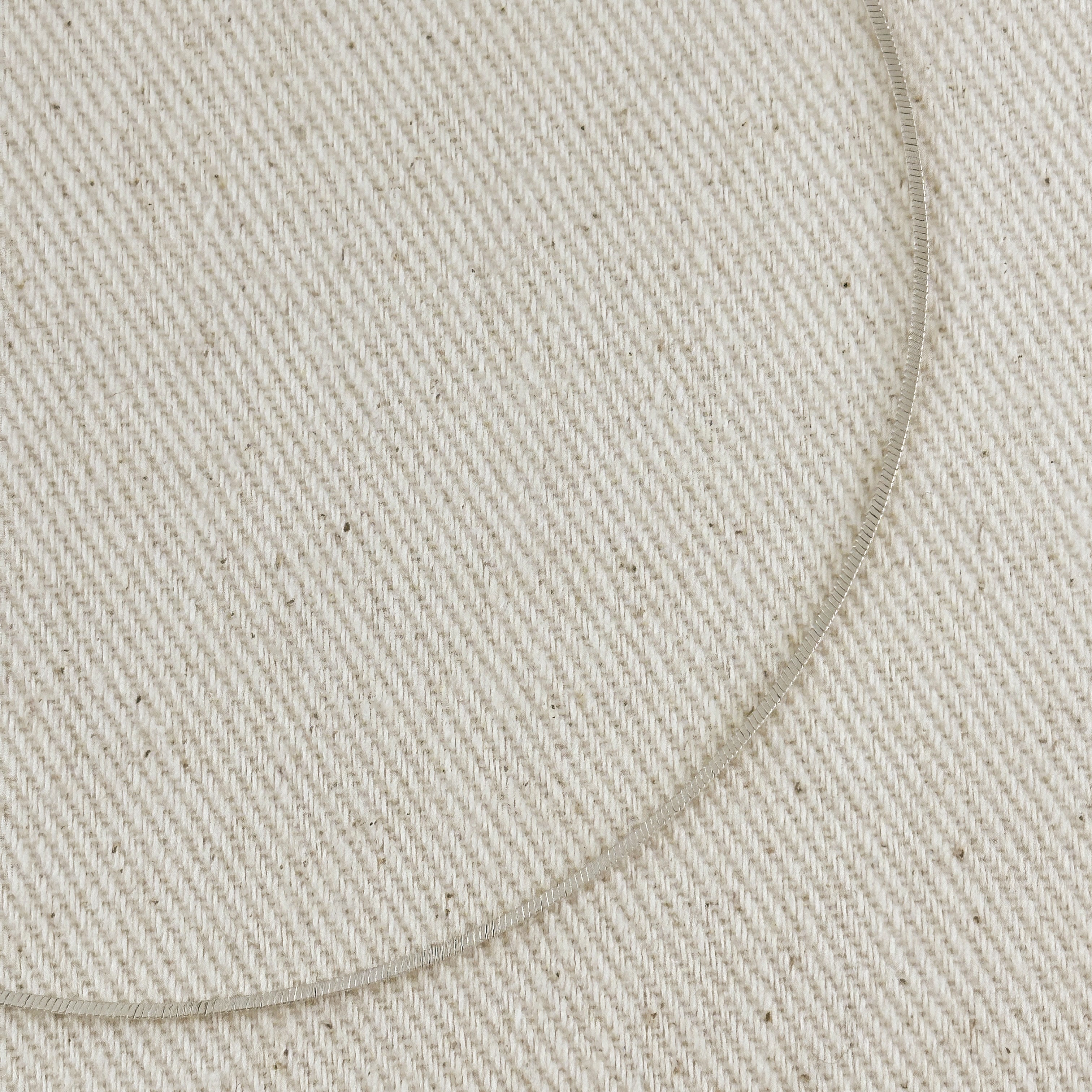 Sterling Silver 1.0mm Square Herringbone Chain