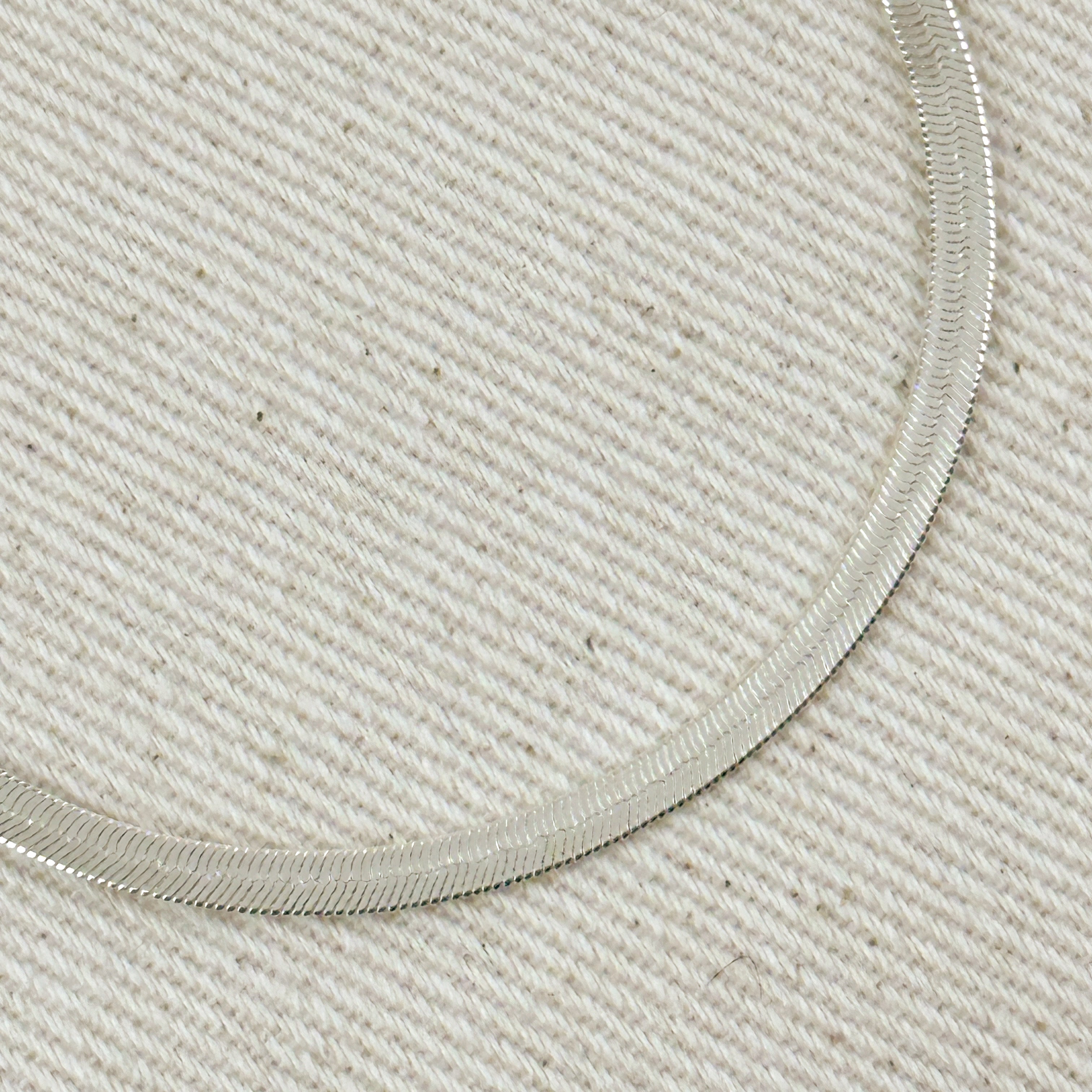 Bracelet 3.1mm Sterling Silver Herringbone