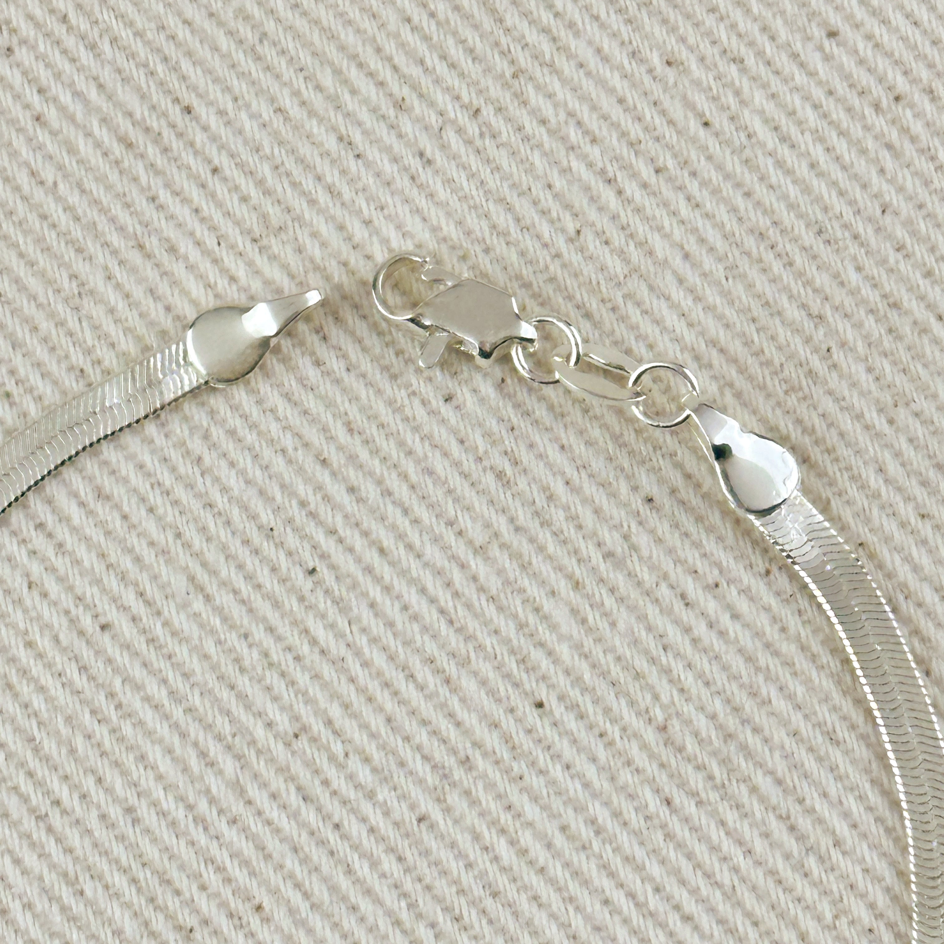 Bracelet 3.1mm Sterling Silver Herringbone