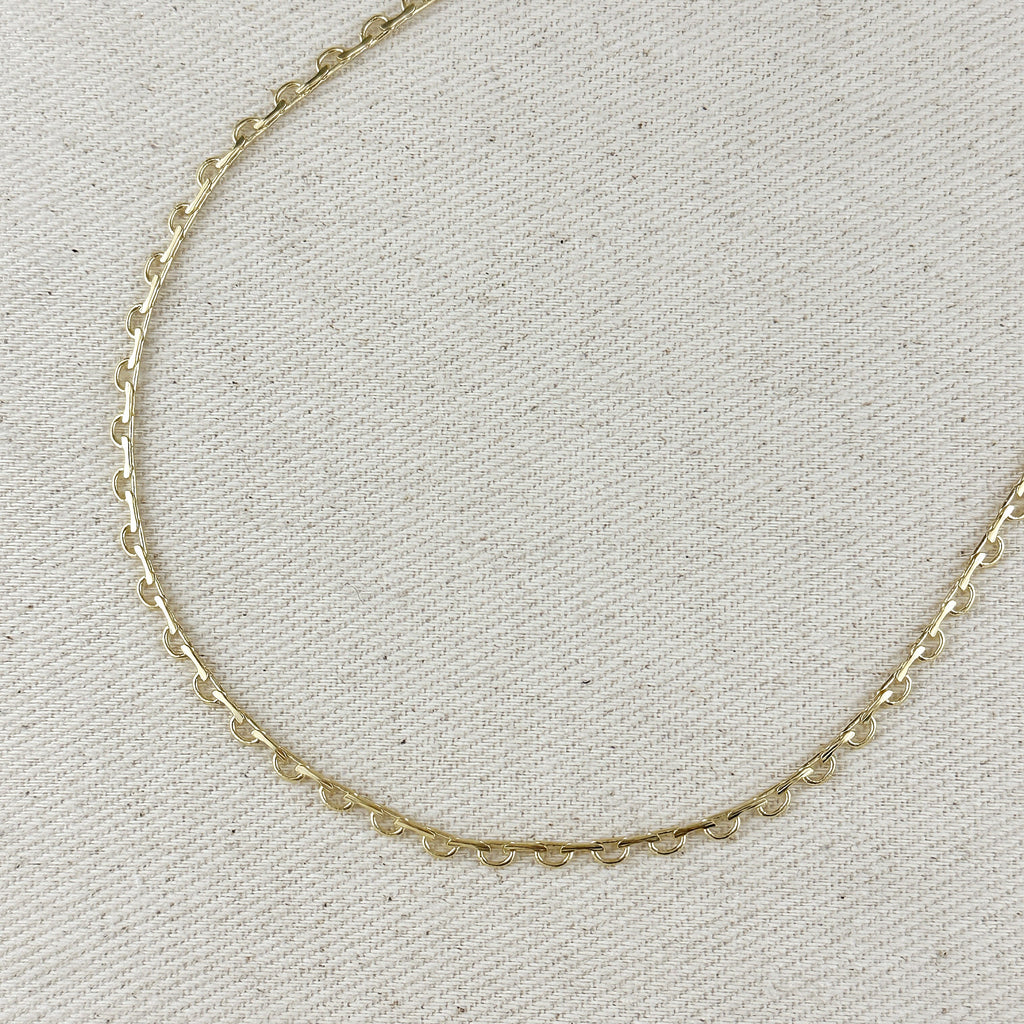 Chain 18k Gold Filled Lace Belly