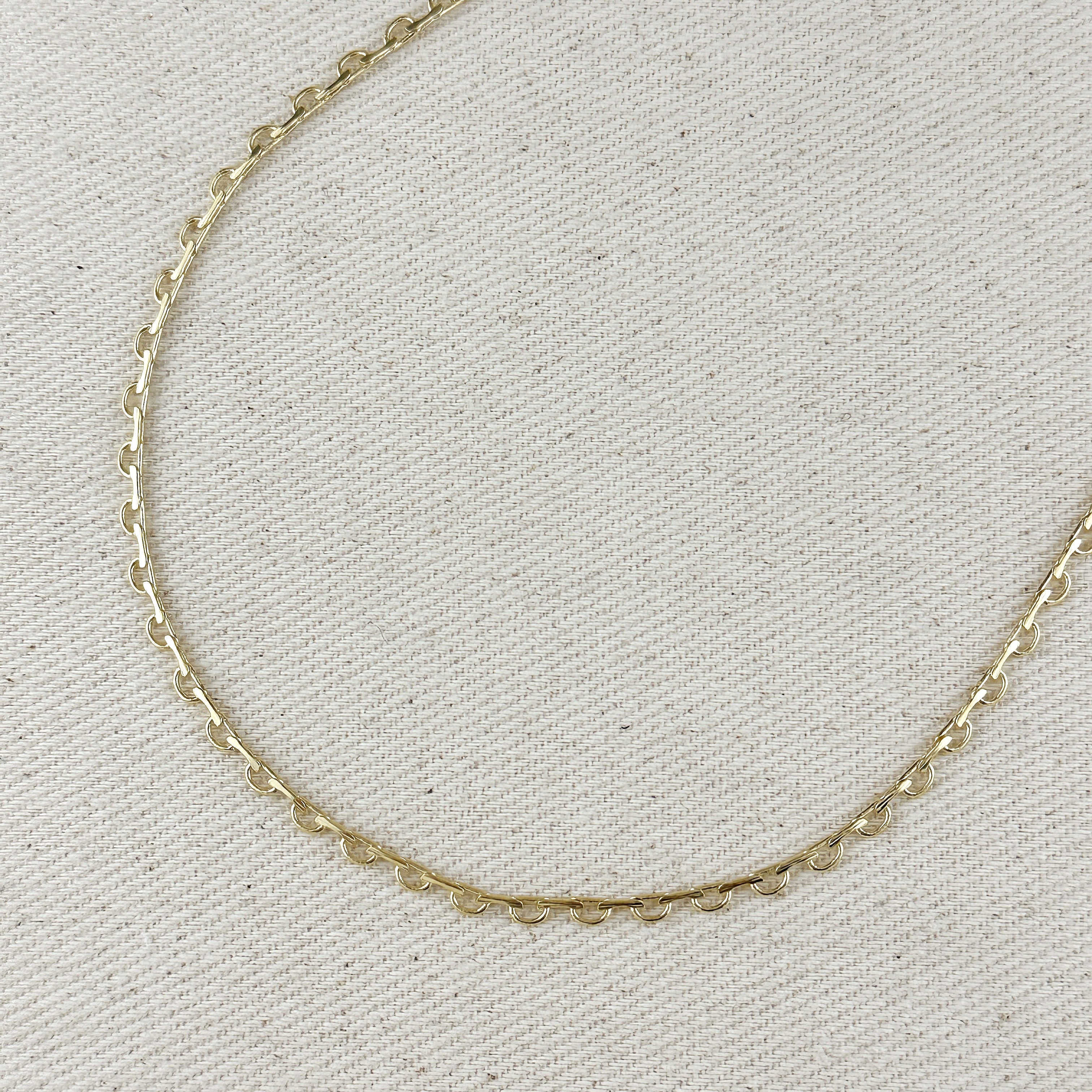 Chain 18k Gold Filled Lace Belly