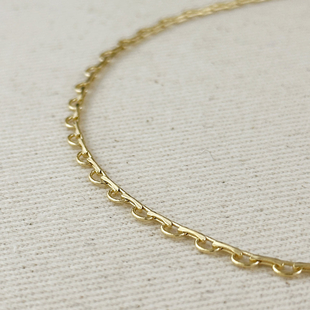 Chain 18k Gold Filled Lace Belly