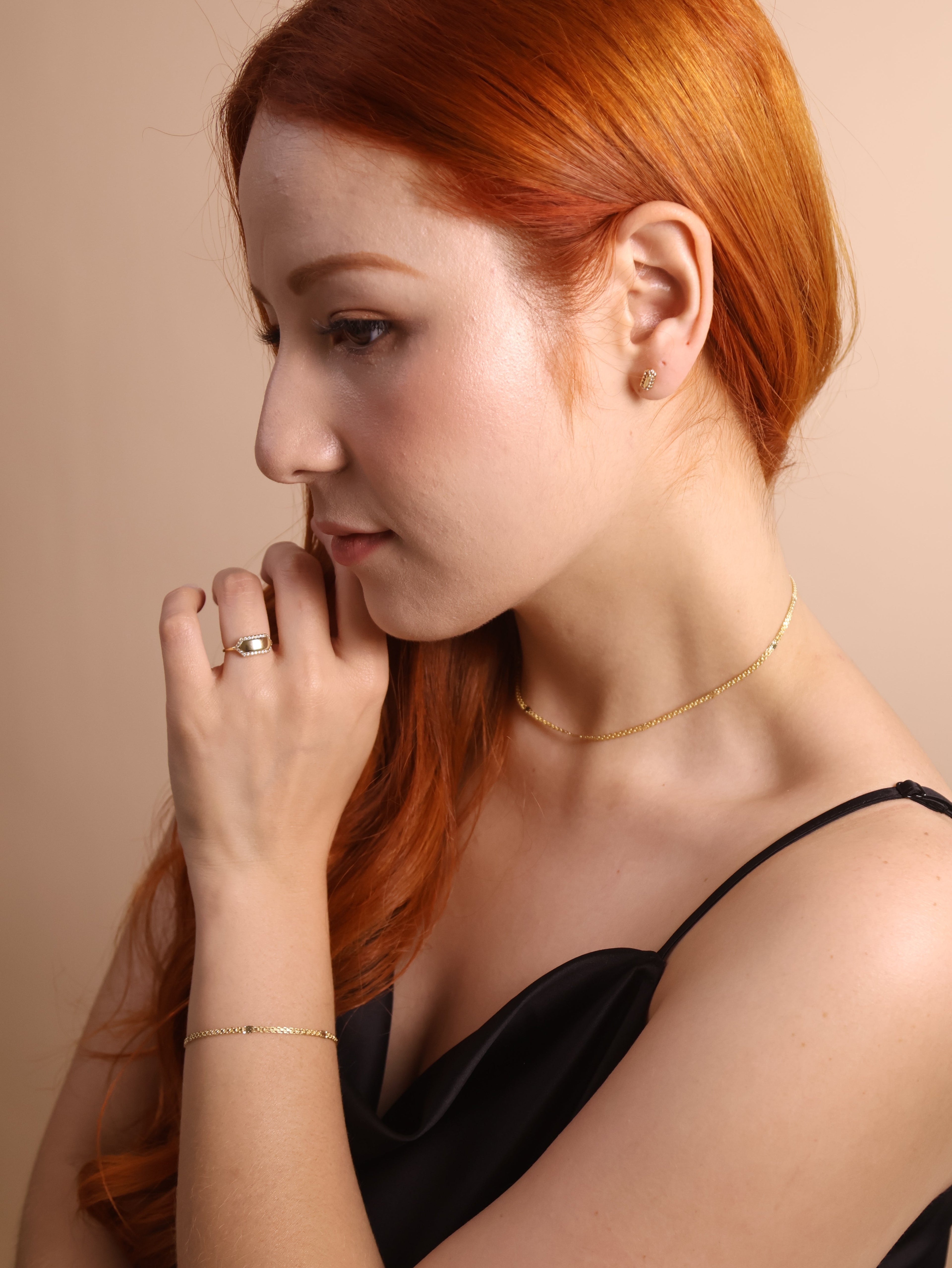 Gold Filled 2.5mm 18k Mesh Chain with Diamond Cut Pressed Detail Necklace