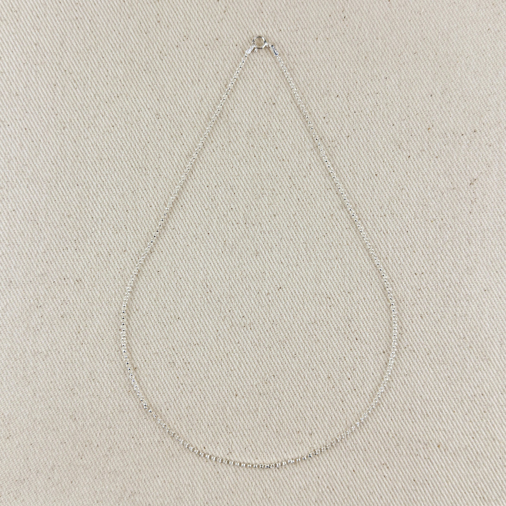 Silver Sterling  Round Rolo Chain 1.5mm Necklaces
